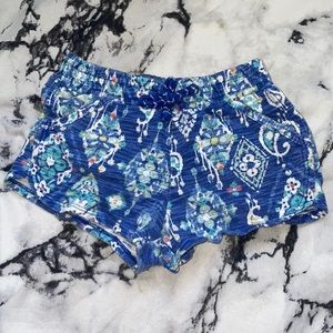 Print shorts for toddler girls